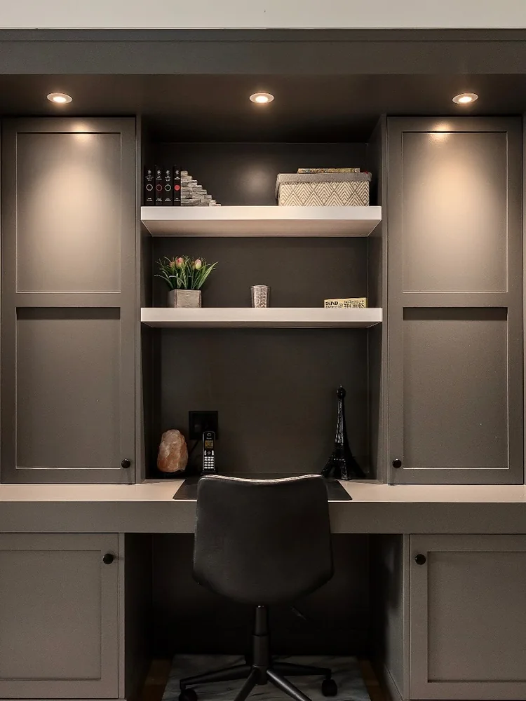 Custom built-in cabinetry by Amend Developments, photo 3