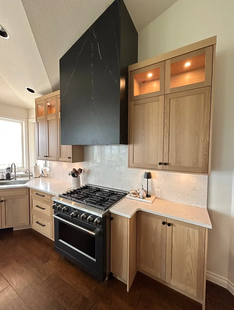 Kelowna oak kitchen renovation by Amend Developments, photo 2