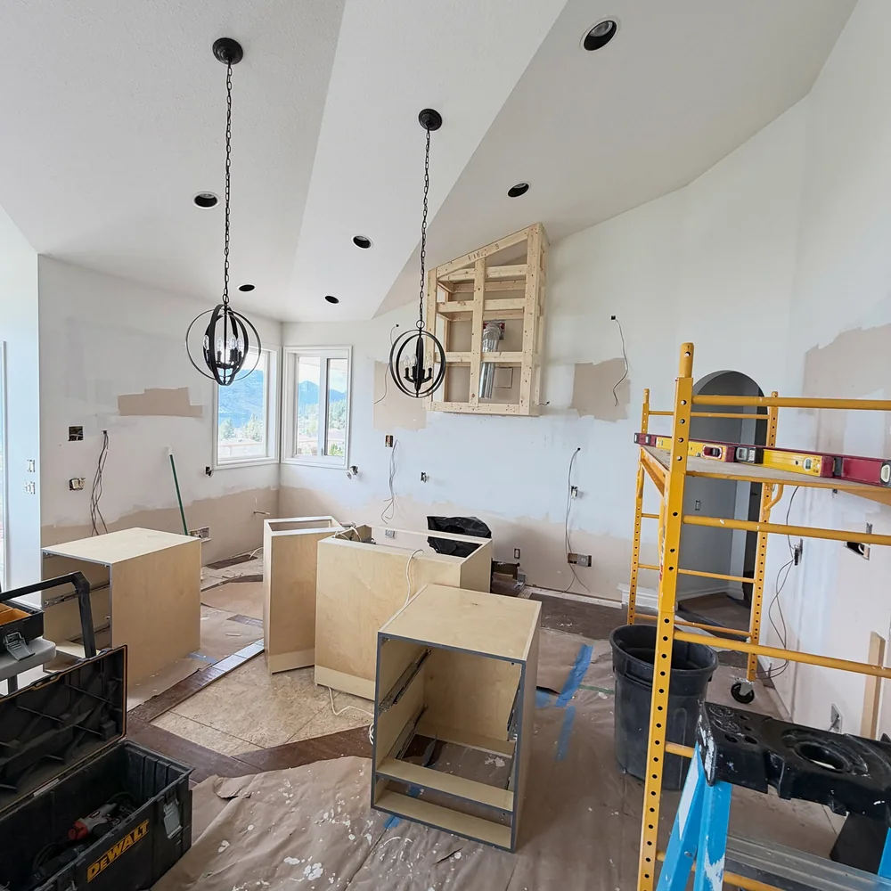 Kelowna oak kitchen renovation by Amend Developments, photo 7