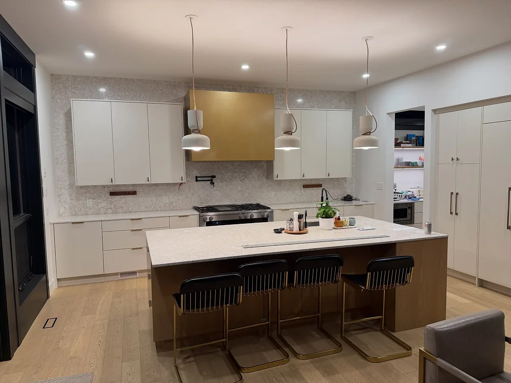 Custom kitchen and living room by Amend Developments, photo 3