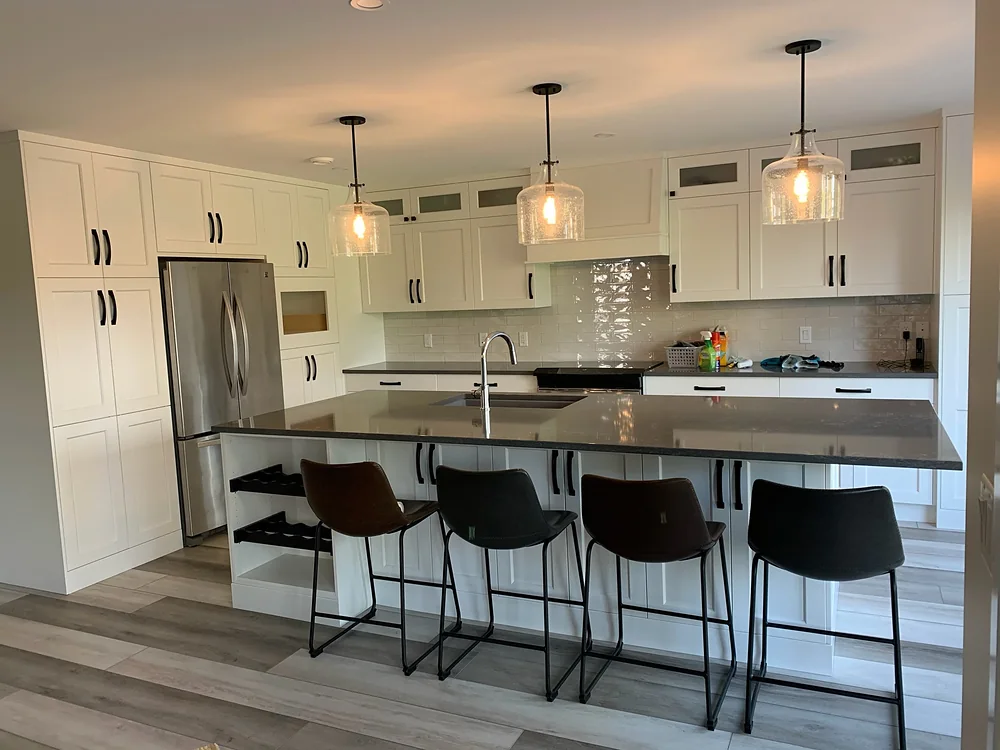 Custom kitchen and living room by Amend Developments, photo 6